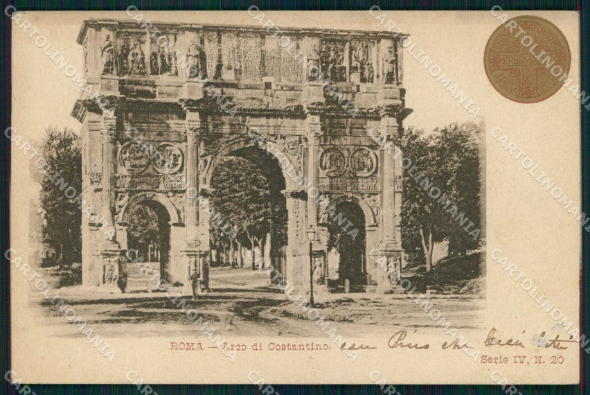 Roma Città Arco Costantino Giubileo Anno Santo cartolina MX2258 – fronte