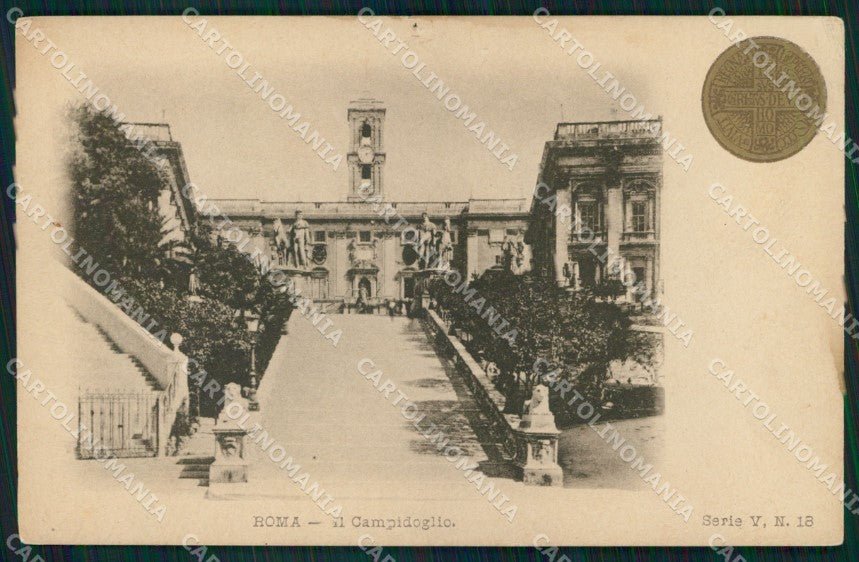 Roma Città Campidoglio Giubileo Anno Santo cartolina MX2263 – fronte