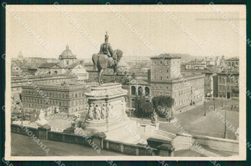 Roma Città Piazza Venezia Palazzo Presidenziale cartolina MX2274 – fronte