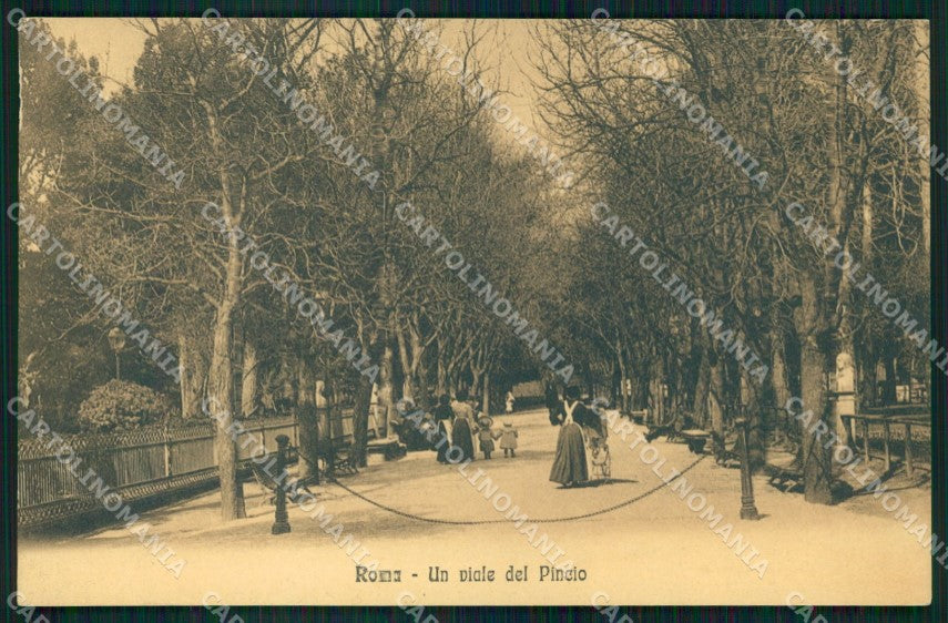 Roma Città Viale del Pincio Alterocca 5385 cartolina MX2277 – fronte
