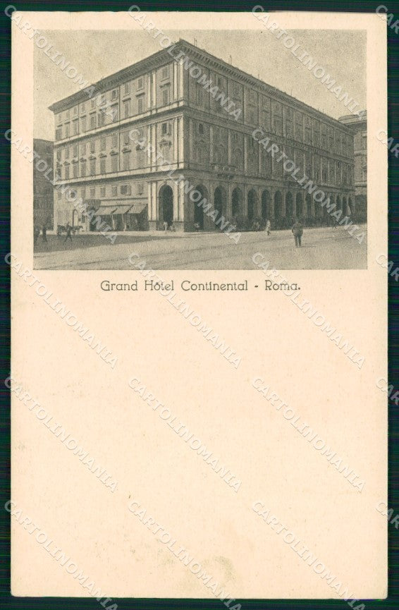 Roma Città Grand Hotel Continental cartolina MX2309 – fronte