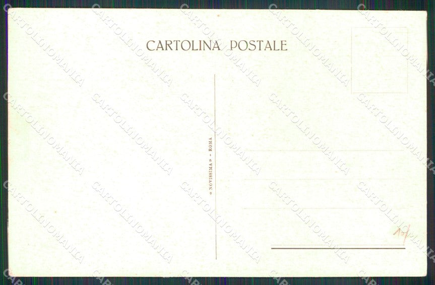 Roma Città Grand Hotel Continental cartolina MX2309 – retro