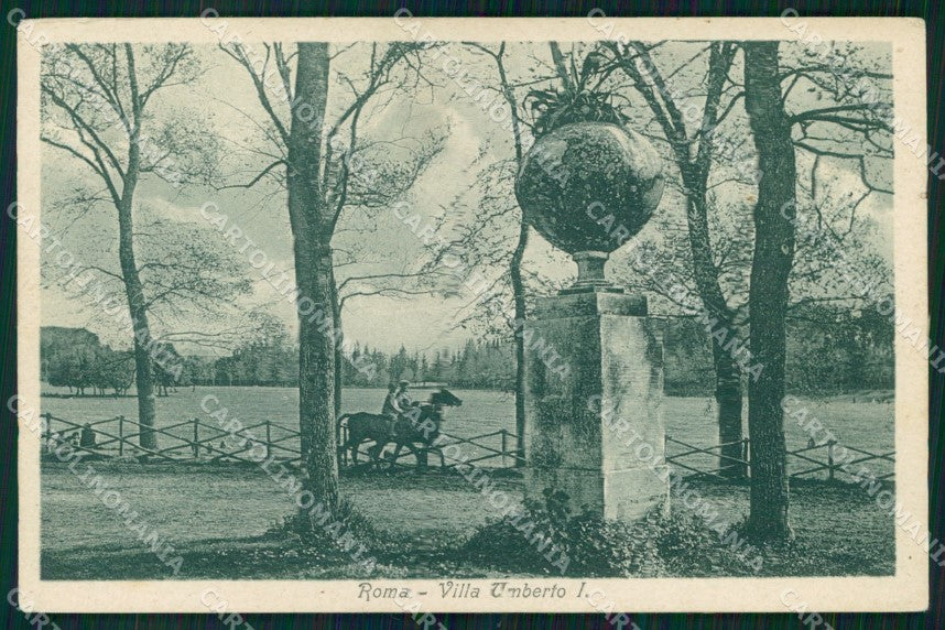 Roma Città Villa Umberto I Brunner 18712 cartolina MX2310 – fronte