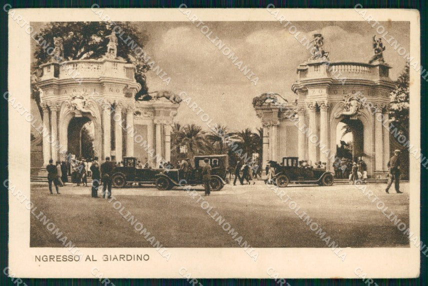 Roma Città Giardino Zoologico Ingresso cartolina MX2317 – fronte