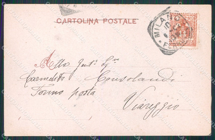 Roma Città Piazza San Pietro Chiaro di Luna Modiano 496 cartolina MX2326 – retro