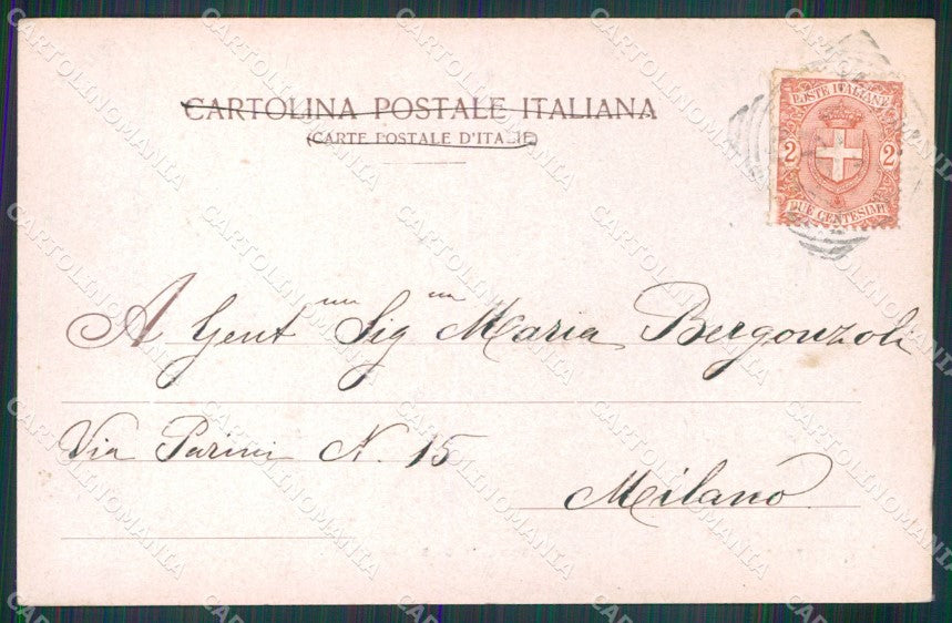 Roma Città Basilica San Pietro Chiaro di Luna Modiano 731 cartolina MX2328 – retro
