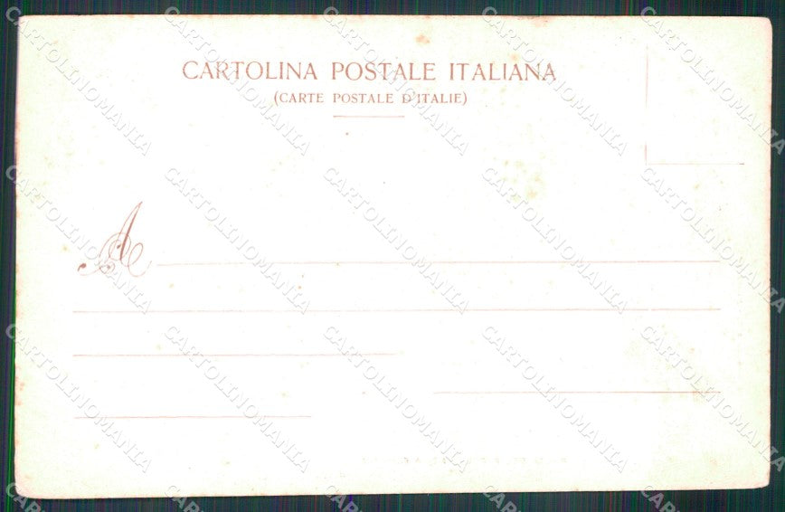 Roma Città Porta del Popolo Antica Flaminia PIEGA Modiano 1848 cartolina MX2330 – retro