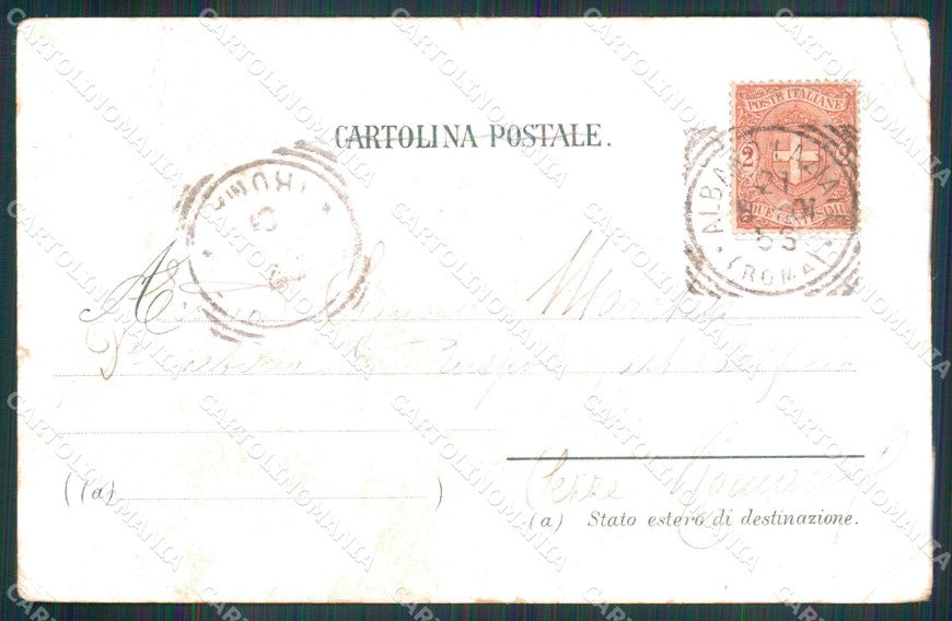 Roma Città Costumi PIEGHINE cartolina MX2336 – retro