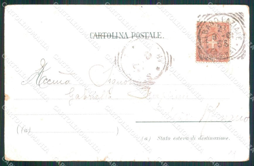 Roma Città Costumi STRAPPO cartolina MX2337 – retro