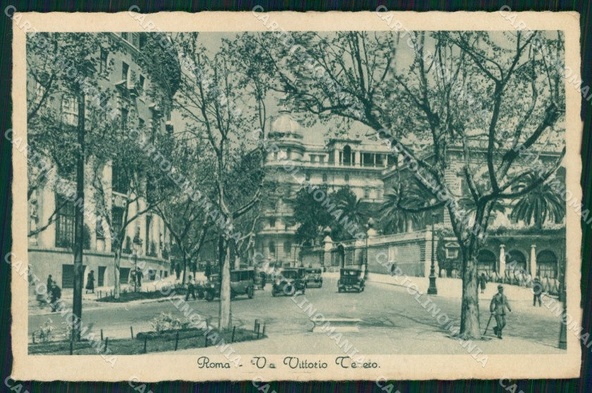 Roma Città Via Vittorio Veneto cartolina MX2355 – fronte