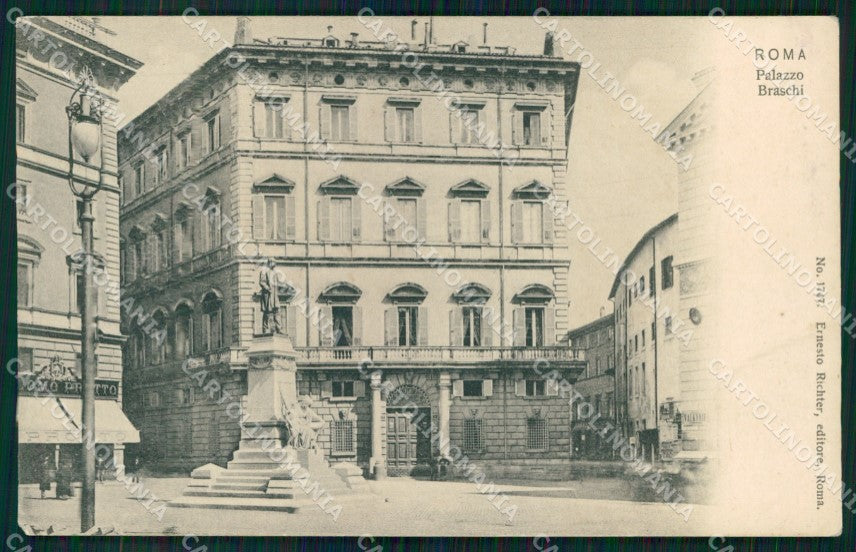 Roma Città Palazzo Braschi cartolina MX2356 – fronte