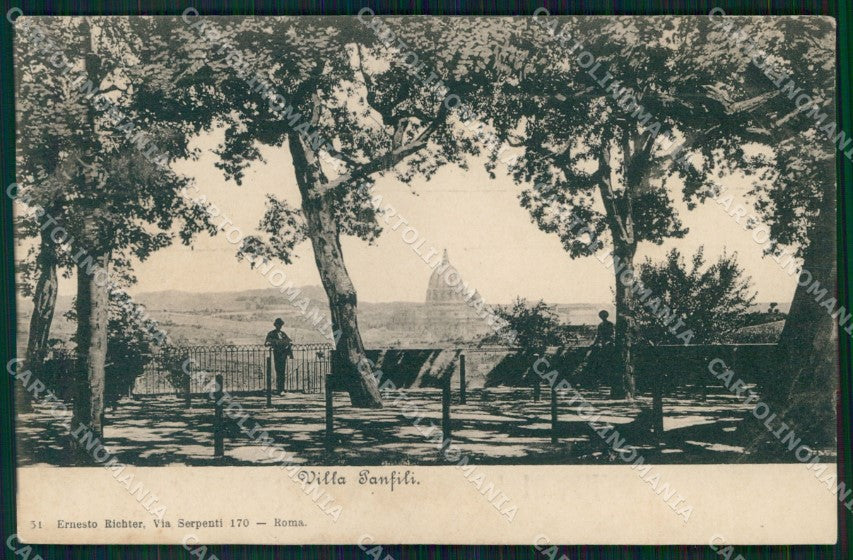 Roma Città Villa Panfili cartolina MX2360 – fronte
