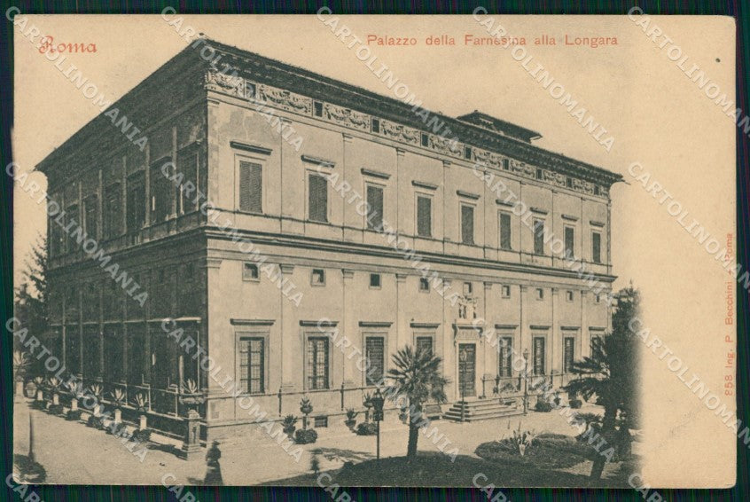 Roma Città Palazzo Farnesina Longara cartolina MX2361 – fronte