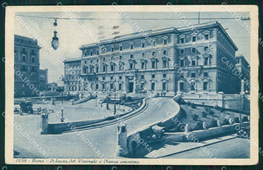 Roma Città Palazzo Piazza del Viminale cartolina MX2376 – fronte
