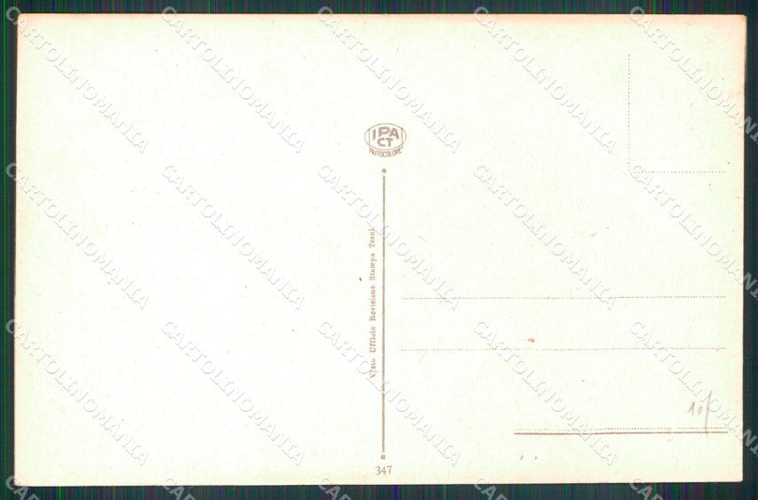 Roma Città Corso Umberto Tram cartolina MX2387 – retro