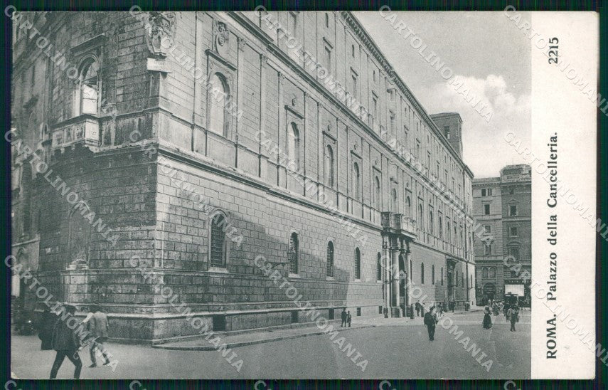 Roma Città Palazzo Cancelleria cartolina MX2395 – fronte