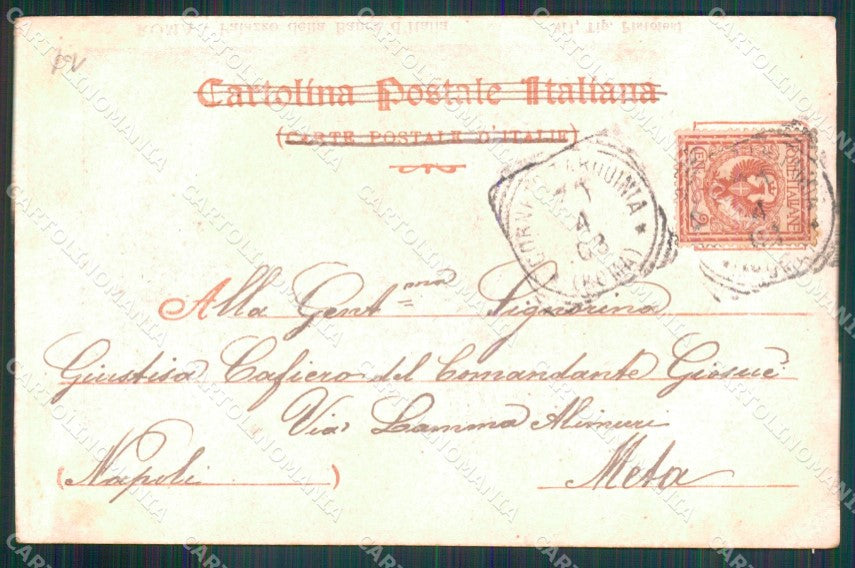 Roma Città Palazzo Banca d'Italia cartolina MX2406 – retro