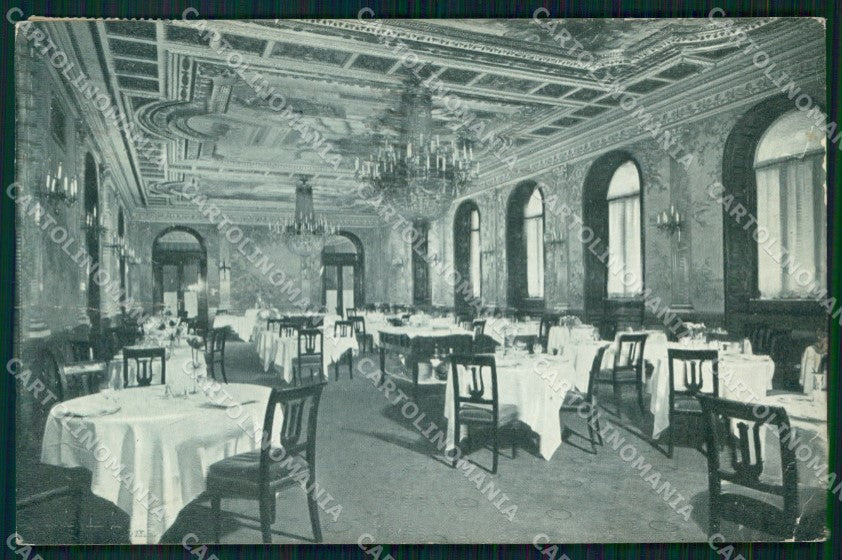 Roma Città Hotel Plaza Ristorante PIEGHINA cartolina MX2411 – fronte