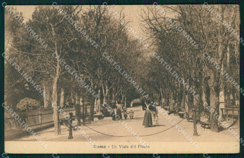 Roma Città Viale del Pincio Alterocca 5385 cartolina MX2418 – fronte