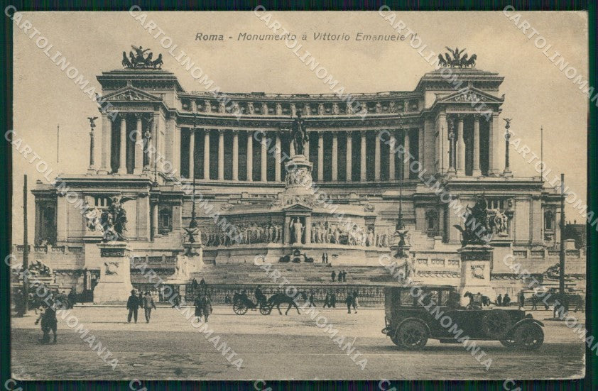 Roma Città Monumento Vittorio Emanuele II cartolina MX2421 – fronte