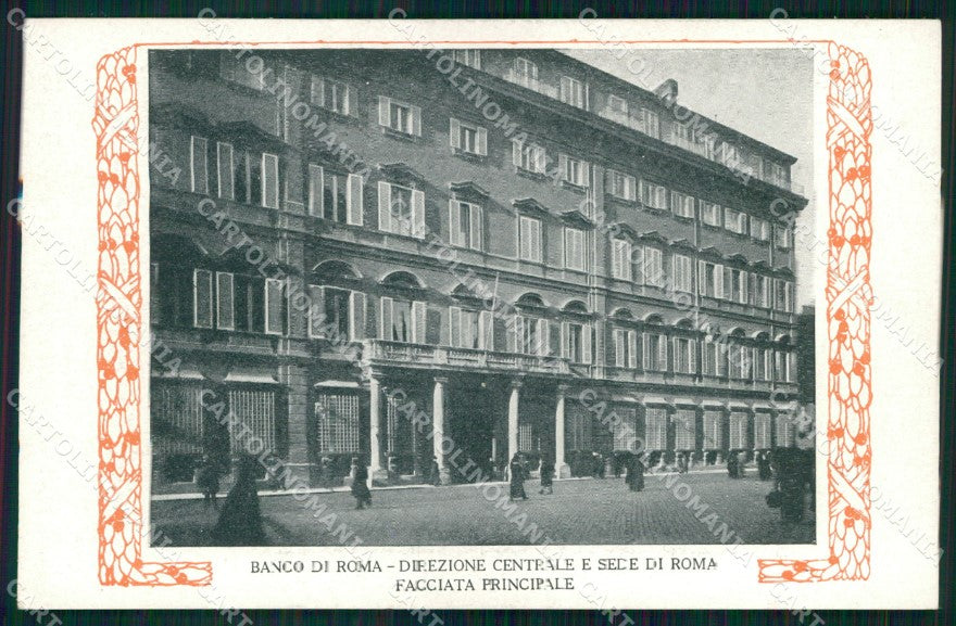 Roma Città Banco di Roma Direzione Centrale Facciata Principale cartolina MX2424 – fronte