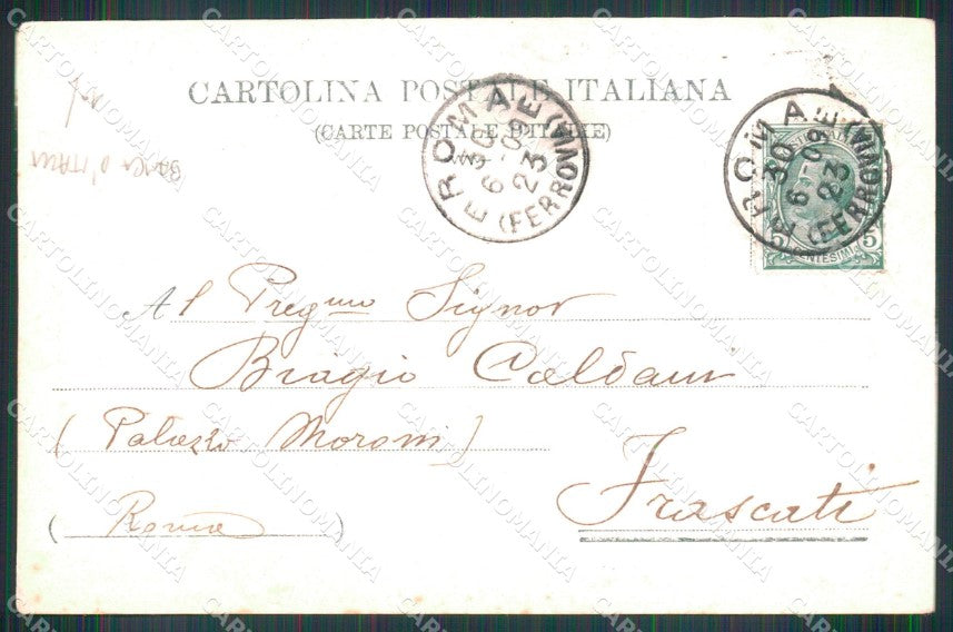 Roma Città Palazzo Banca d'Italia cartolina MX2425 – retro
