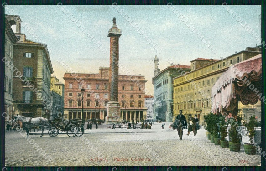 Roma Città Piazza Colonna cartolina MX2448 – fronte
