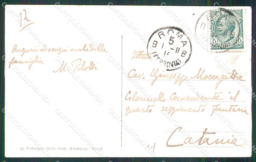 Roma Città Via Nazionale Palazzo Belle Arti Alterocca 55 cartolina MX2464 – retro