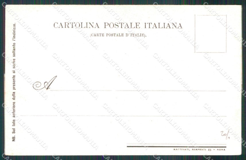 Roma Città Funerali Re Umberto I Savoia cartolina MX2472 – retro