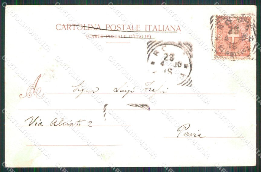 Roma Città Stazione Ferroviaria Monumento Caduti Modiano 1802 cartolina MX2477 – retro