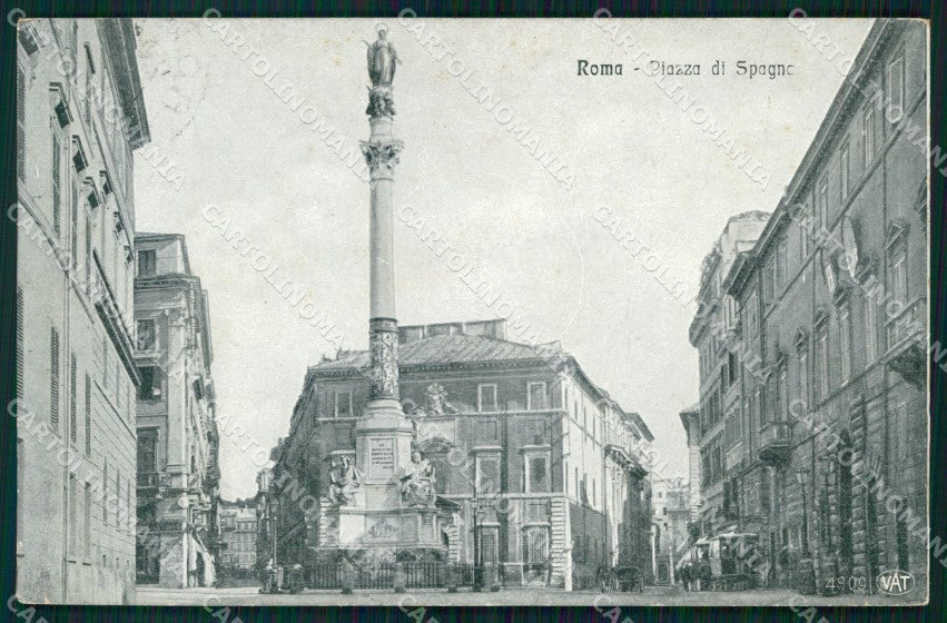 Roma Città Piazza di Spagna Alterocca 4809 cartolina MX2493 – fronte