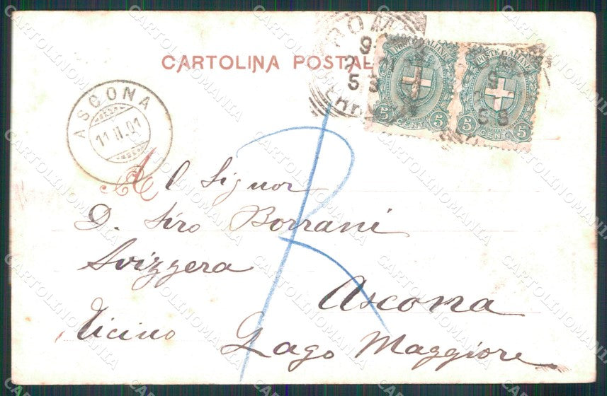 Roma Città Chiesa Trinità dei Monti Modiano 473 cartolina MX2495 – retro