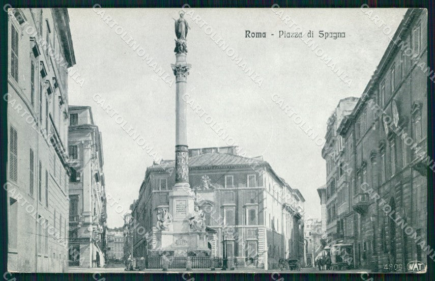 Roma Città Piazza di Spagna Alterocca 4809 cartolina MX2499 – fronte