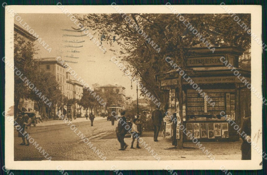 Roma Città Piazza Via Cola di Rienzo Tram cartolina MX2508 – fronte