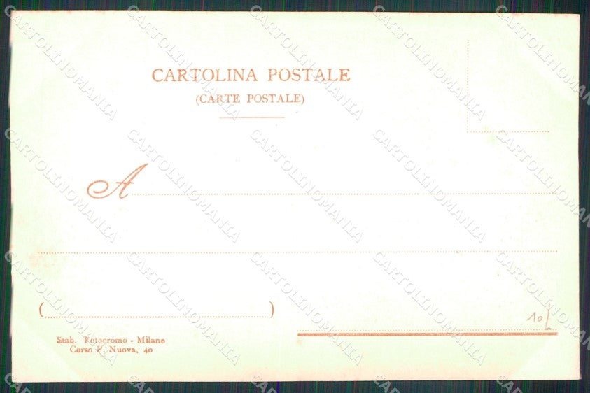 Roma Città Tempio di Vesta cartolina MX2514 – retro