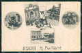Roma Città Fontane PIEGHINA cartolina MX2518 – fronte