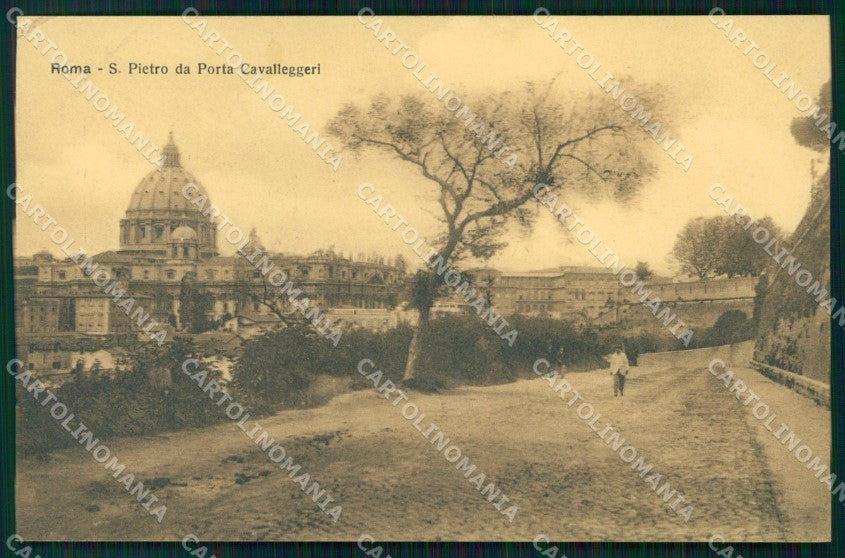 Roma Città San Pietro da Porta Cavalleggeri Alterocca 5384 cartolina MX2563 – fronte