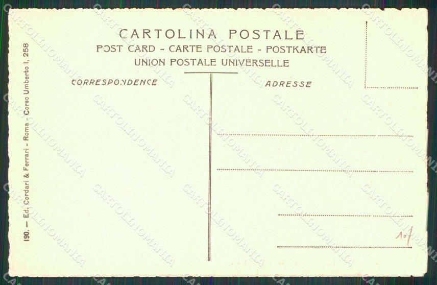 Roma Città Fiume Tevere Marmorata Barche cartolina MX2580 – retro