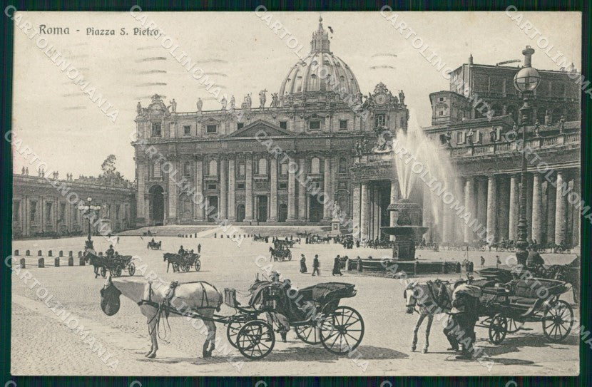 Roma Città Piazza San Pietro Brunner 6859 cartolina MX2605 – fronte
