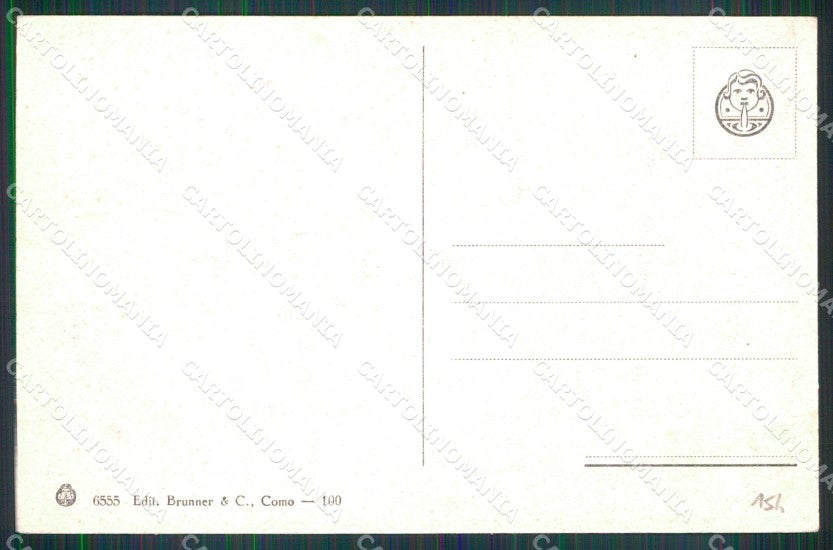 Roma Città Via Nomentana Brunner 6555 cartolina MX2611 – retro