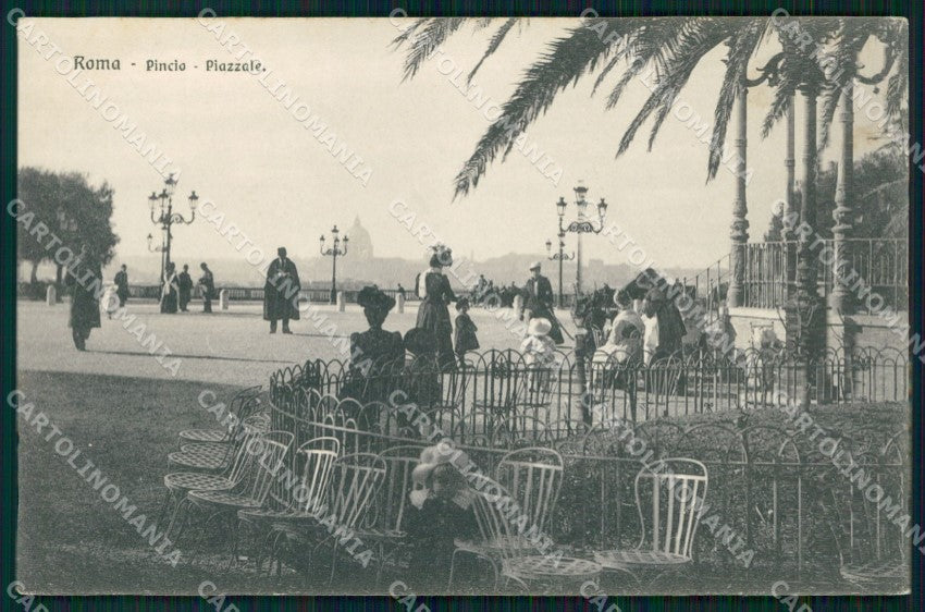 Roma Città Pincio Piazzale Brunner 6510 cartolina MX2612 – fronte