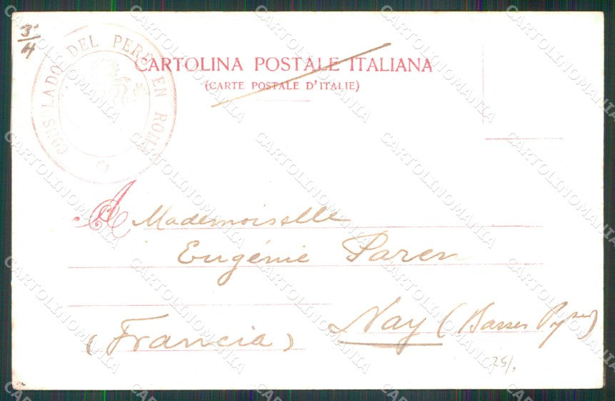 Roma Città Pincio Viale d'Ingresso Modiano 4091 cartolina MX2627 – retro