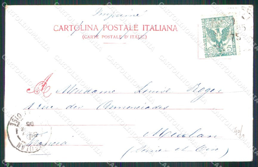 Roma Città Ponte Rotto Barche Modiano 4148 cartolina MX2628 – retro