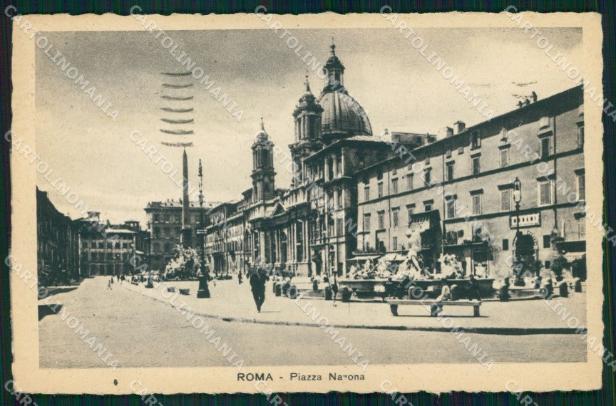 Roma Città Piazza Navona cartolina MX2682 – fronte