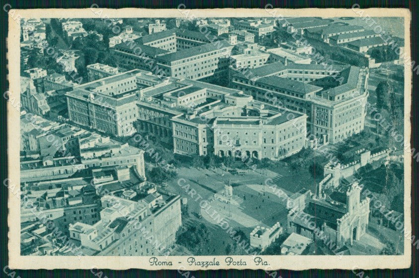 Roma Città Piazzale Porta Pia cartolina MX2689 – fronte