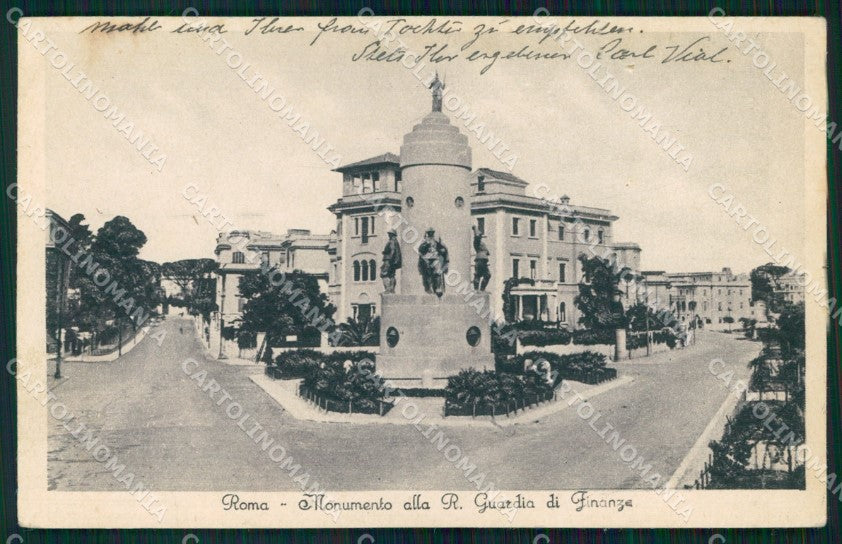Roma Città Monumento Guardia di Finanza cartolina MX2705 – fronte