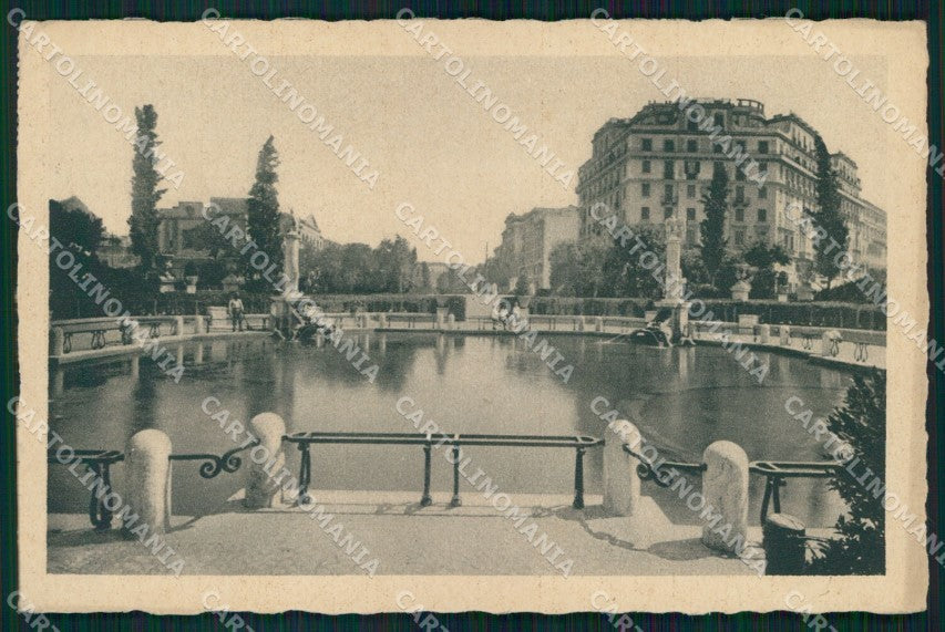 Roma Città Piazza Mazzini Fontana cartolina MX2724 – fronte
