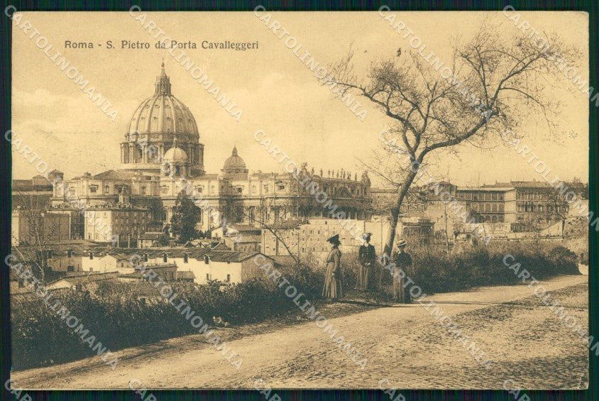 Roma Città San Pietro da Porta Cavalleggeri Alterocca 5384 cartolina MX2731 – fronte