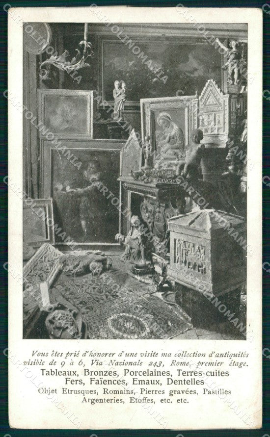 Roma Città Via Nazionale Collezione Rocchi Artistica Antichità cartolina MX2749 – fronte