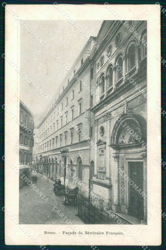 Roma Città Seminario Francese Facciata cartolina MX2753 – fronte